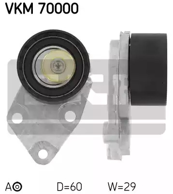 Ролик SKF VKM 70000